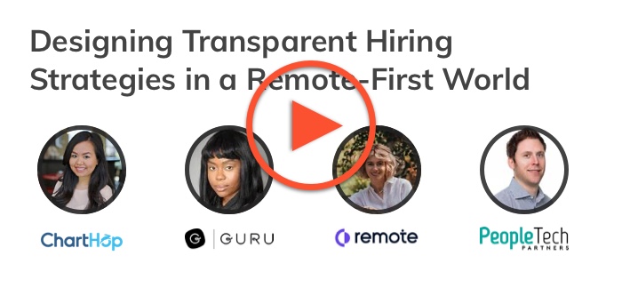 Designing Transparent Hiring Strategies in a Remote-First World