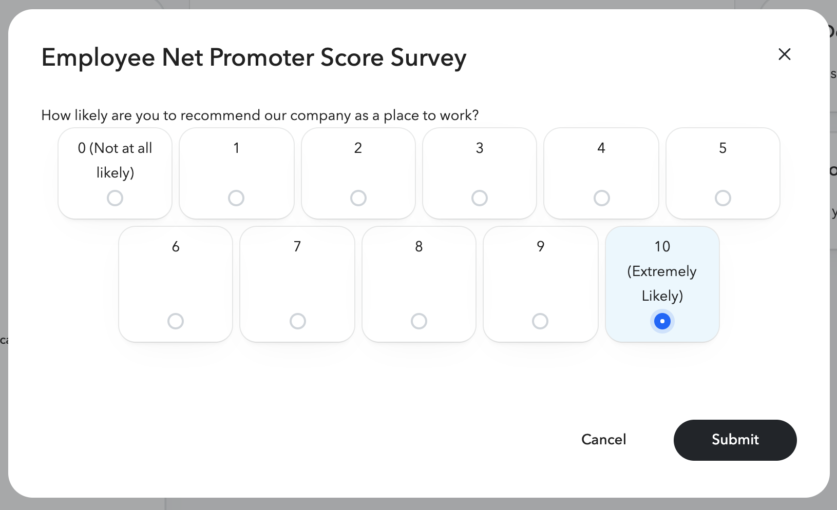 ChartHop eNPS to support employee experience