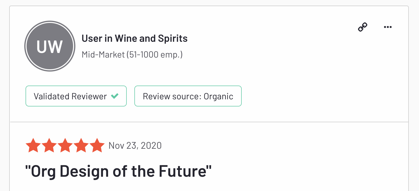 ChartHop Winter 2021 G2 Review