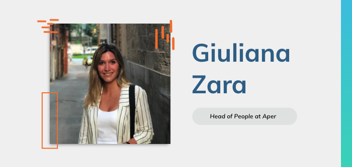 Reinforcing Company Culture for a Growing Team: Q&A with Giuliana Zara, Head of People at Aper