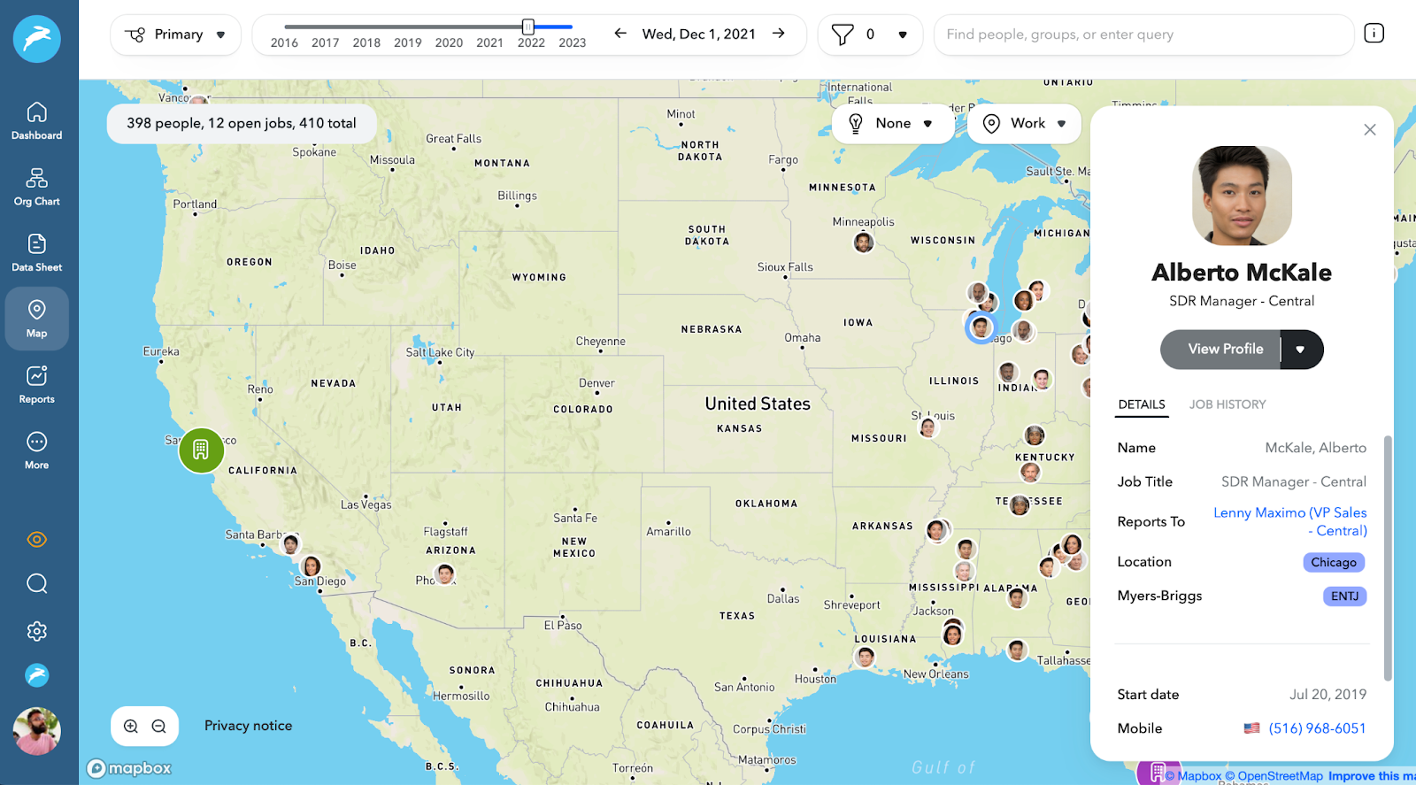 Charthop system preview